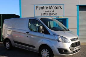 FORD TRANSIT CUSTOM 2017 (17) at Pentre Motors Denbigh