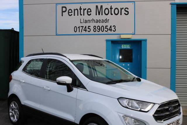 Ford Ecosport 1.0 EcoBoost 125 Titanium 5dr Hatchback Petrol White
