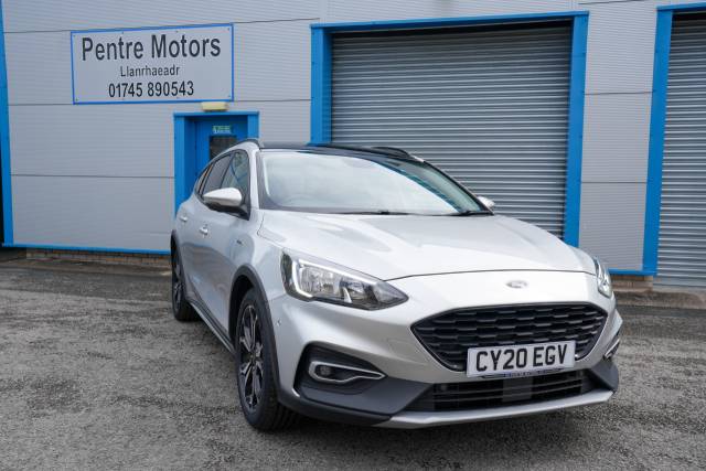 Ford Focus 1.0 EcoBoost 125 Active X 5dr Estate Petrol Silver