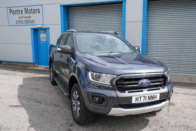 Ford Ranger Pick Up Double Cab Wildtrak 2.0 EcoBlue 213 Auto Pick Up Diesel Grey