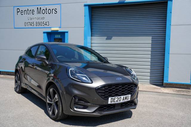 Ford Puma 1.0 EcoBoost Hybrid mHEV 155 ST-Line X 1st Ed+ 5dr Hatchback Petrol Grey