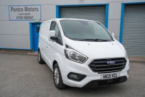 FORD TRANSIT CUSTOM at Pentre Motors Denbigh