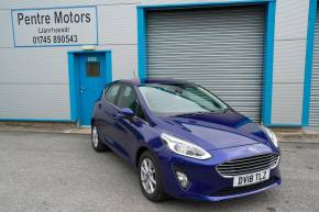 FORD FIESTA at Pentre Motors Denbigh