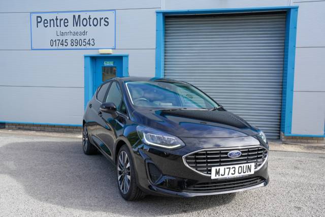 Ford Fiesta 1.0 EcoBoost Hbd mHEV 125 Titanium X 5dr Hatchback Petrol Black