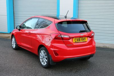 Ford Fiesta 1.5 TDCi 120 Titanium 3dr Hatchback Diesel Red