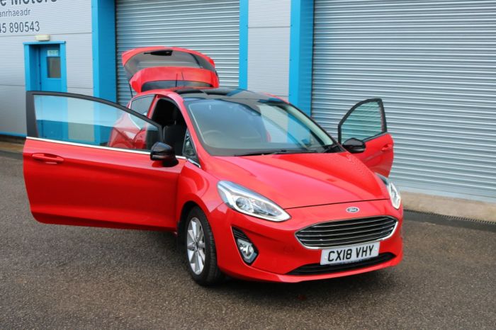 Ford Fiesta 1.5 TDCi 120 Titanium 3dr Hatchback Diesel Red