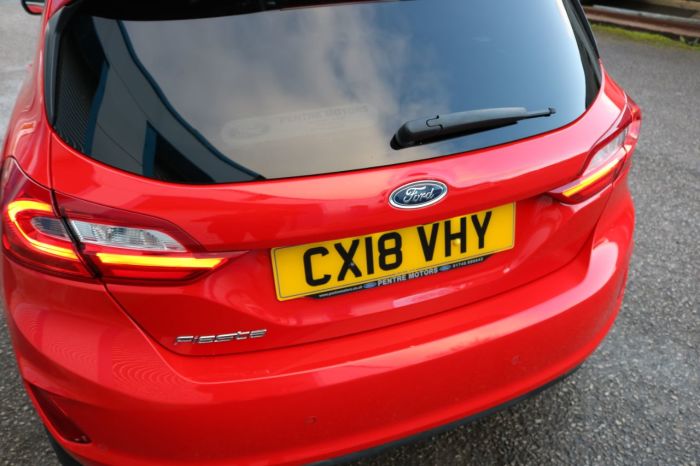 Ford Fiesta 1.5 TDCi 120 Titanium 3dr Hatchback Diesel Red
