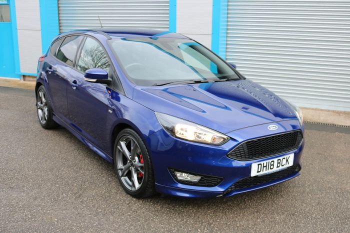 Ford Focus 1.0 EcoBoost 140 ST-Line X 5dr Hatchback Petrol Blue