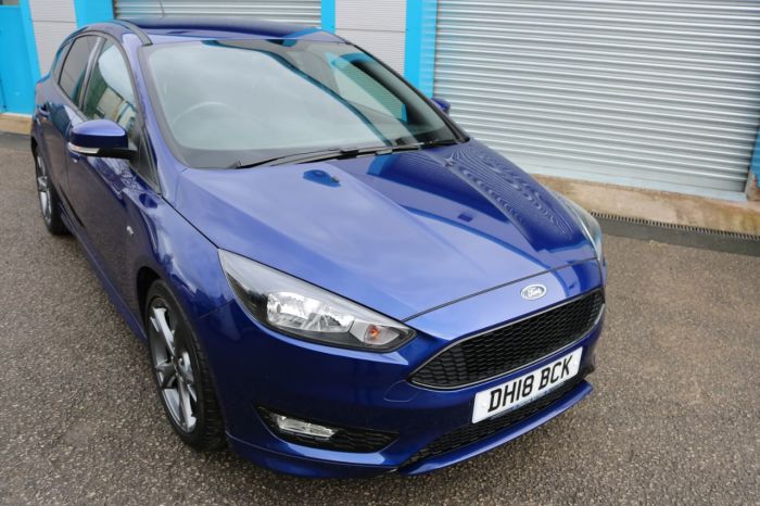 Ford Focus 1.0 EcoBoost 140 ST-Line X 5dr Hatchback Petrol Blue